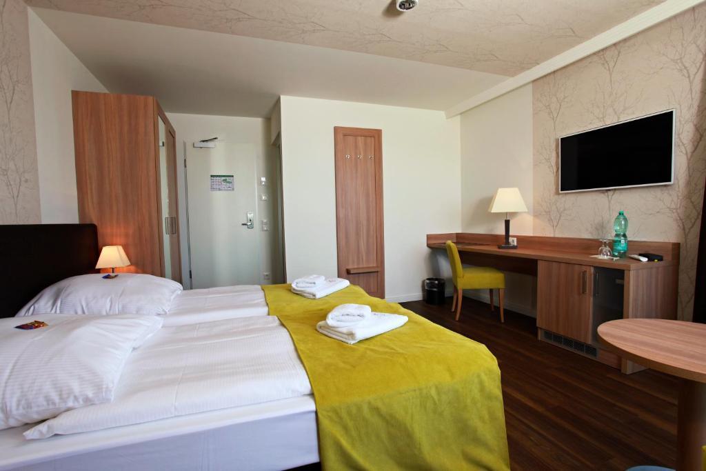 Hotel Warnow Rostock Oda fotoğraf